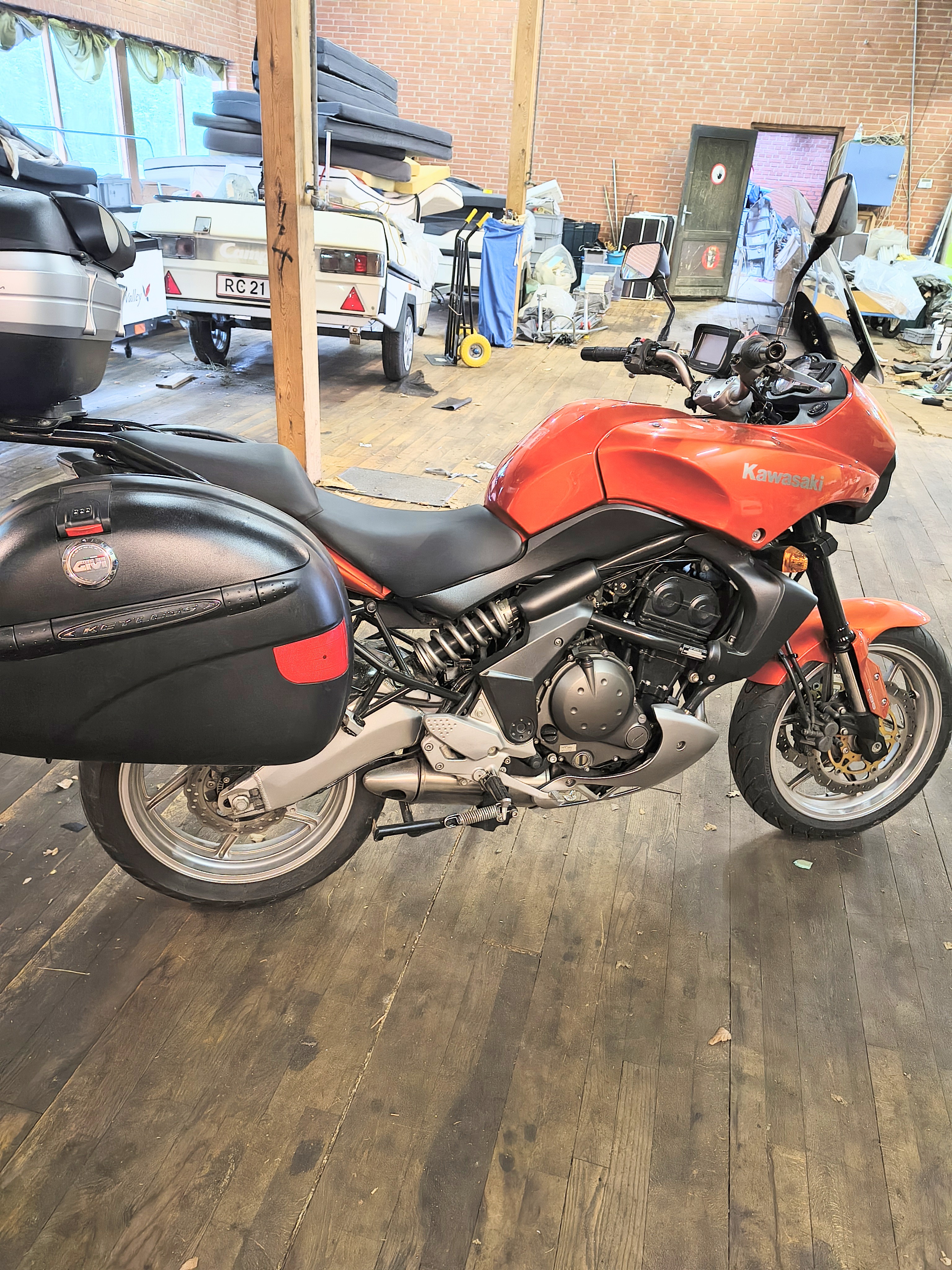 Kawasaki 650 versys billede 2