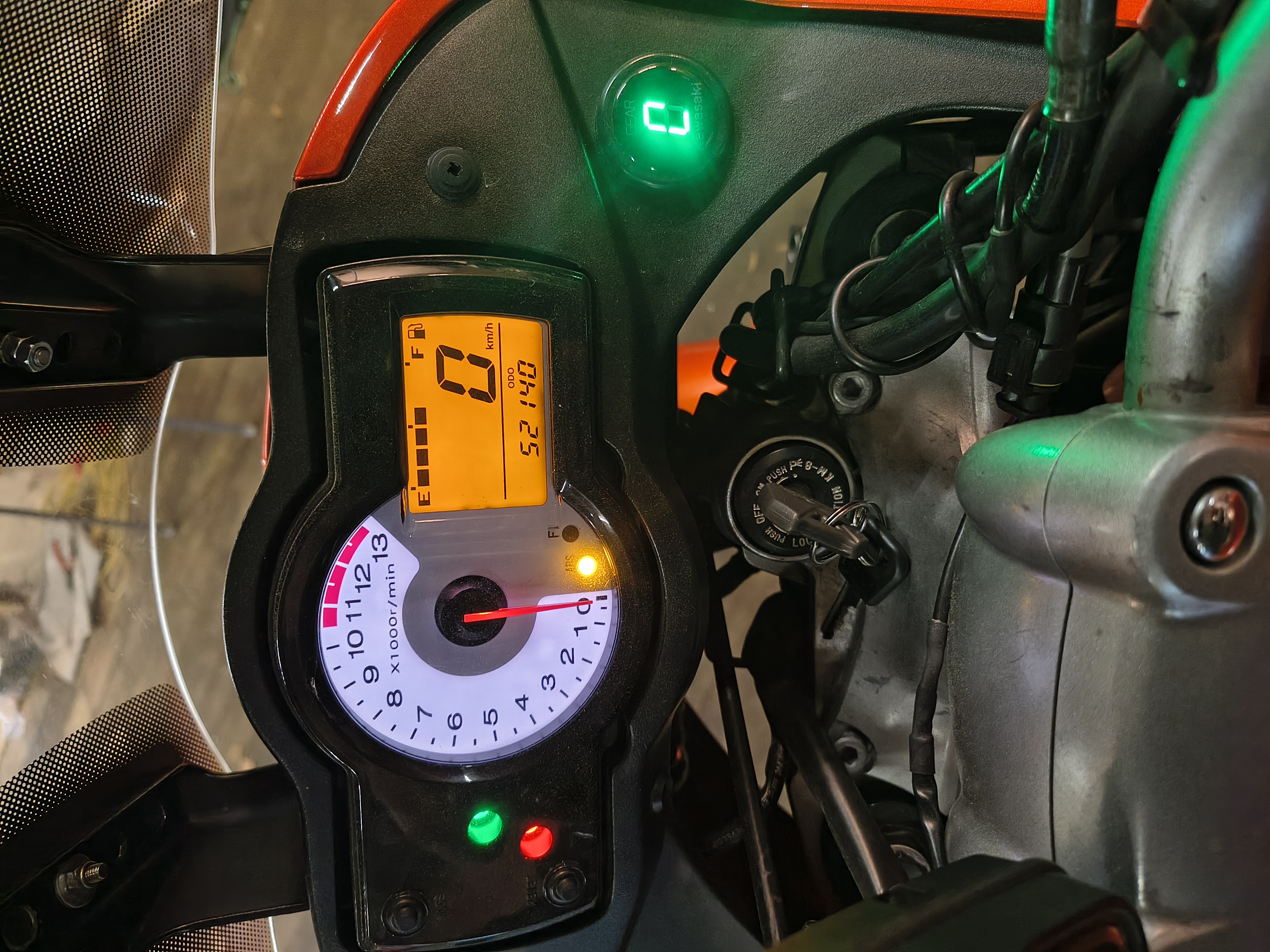 Kawasaki 650 versys billede 6
